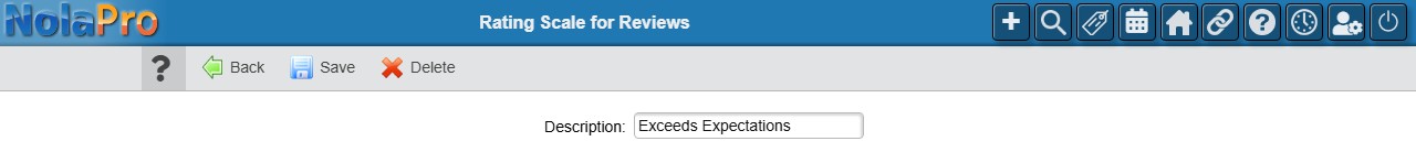 Rating Scale for Reviews - edit a rating