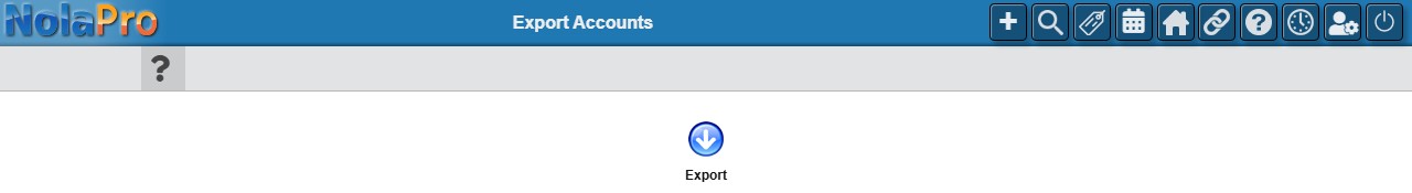 Export Accounts
