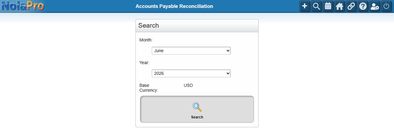 Accounts Payable Reconciliation