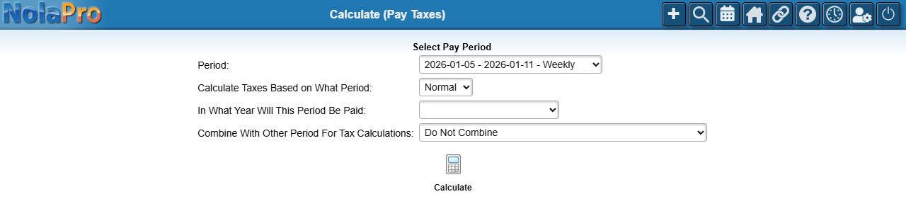 Calculate Payroll Taxes